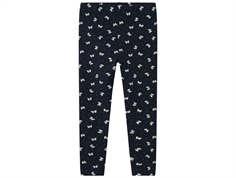 Name It dark sapphire/bows printed leggings